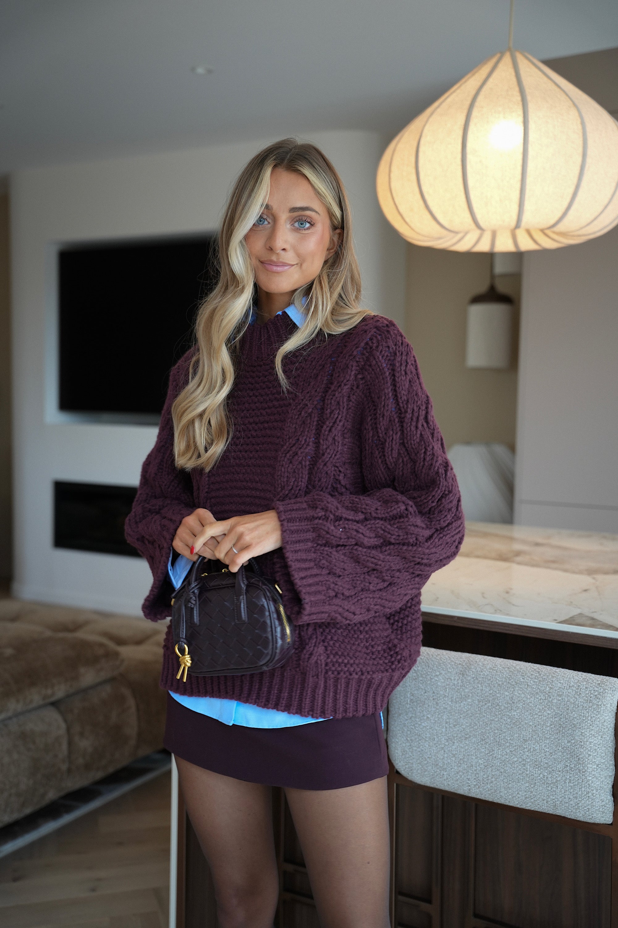 Logan prune - Pull torsadé