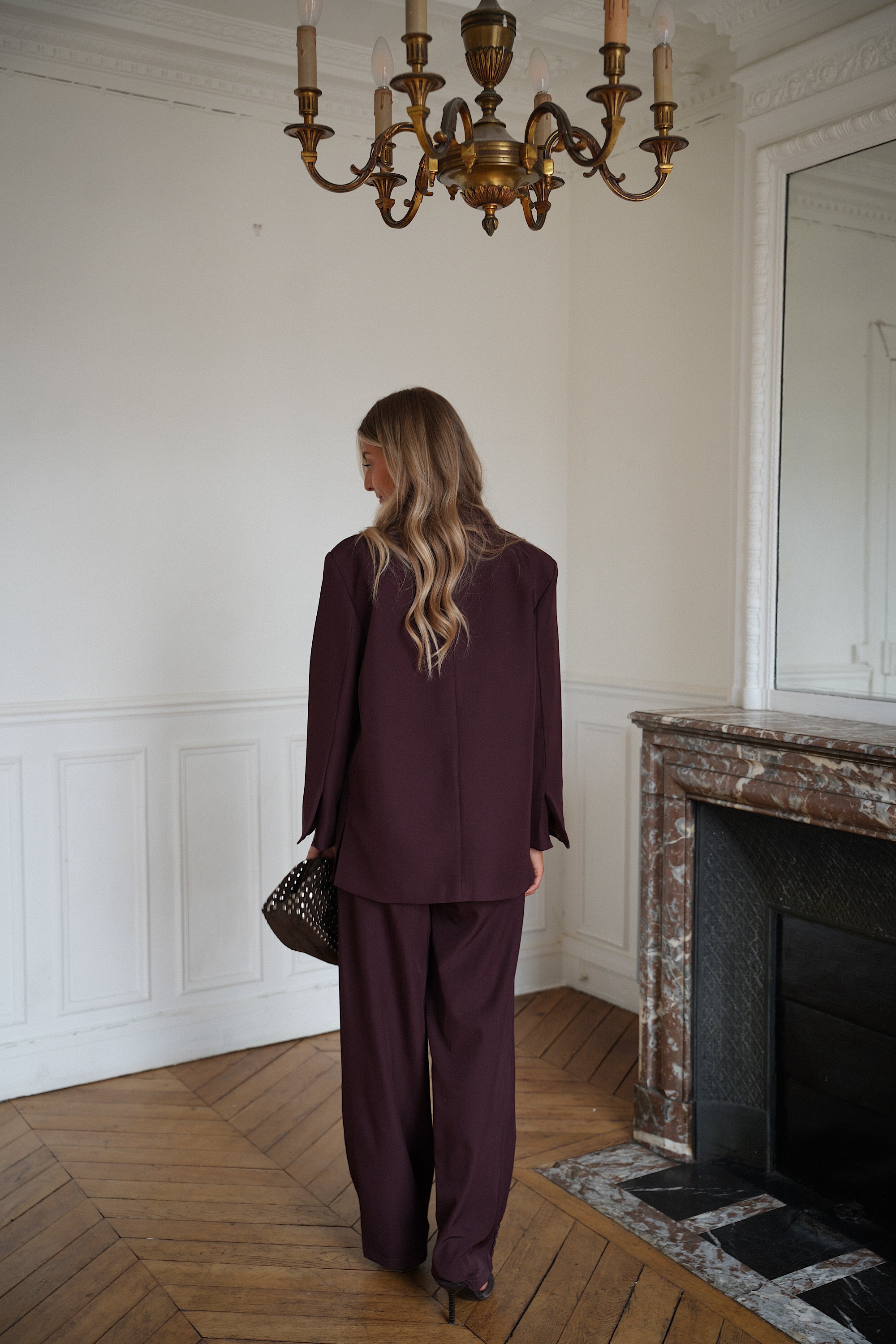 Shana prune - Blazer oversize