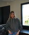 Roman gris - Sweat-shirt zippé