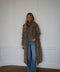 Justin beige - Manteau long