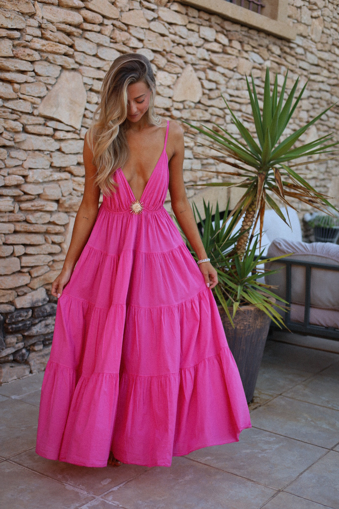 Filipa rose - Robe soleil