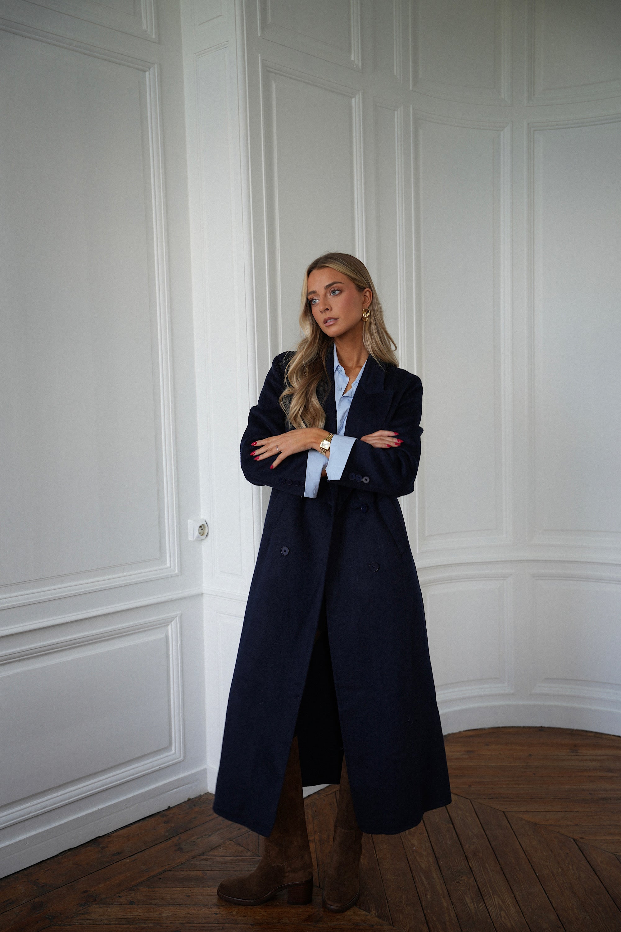 Isis marine - Manteau long