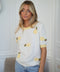 Maé blanc/jaune - Pull poires