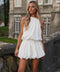 Alixa blanche - Robe boule