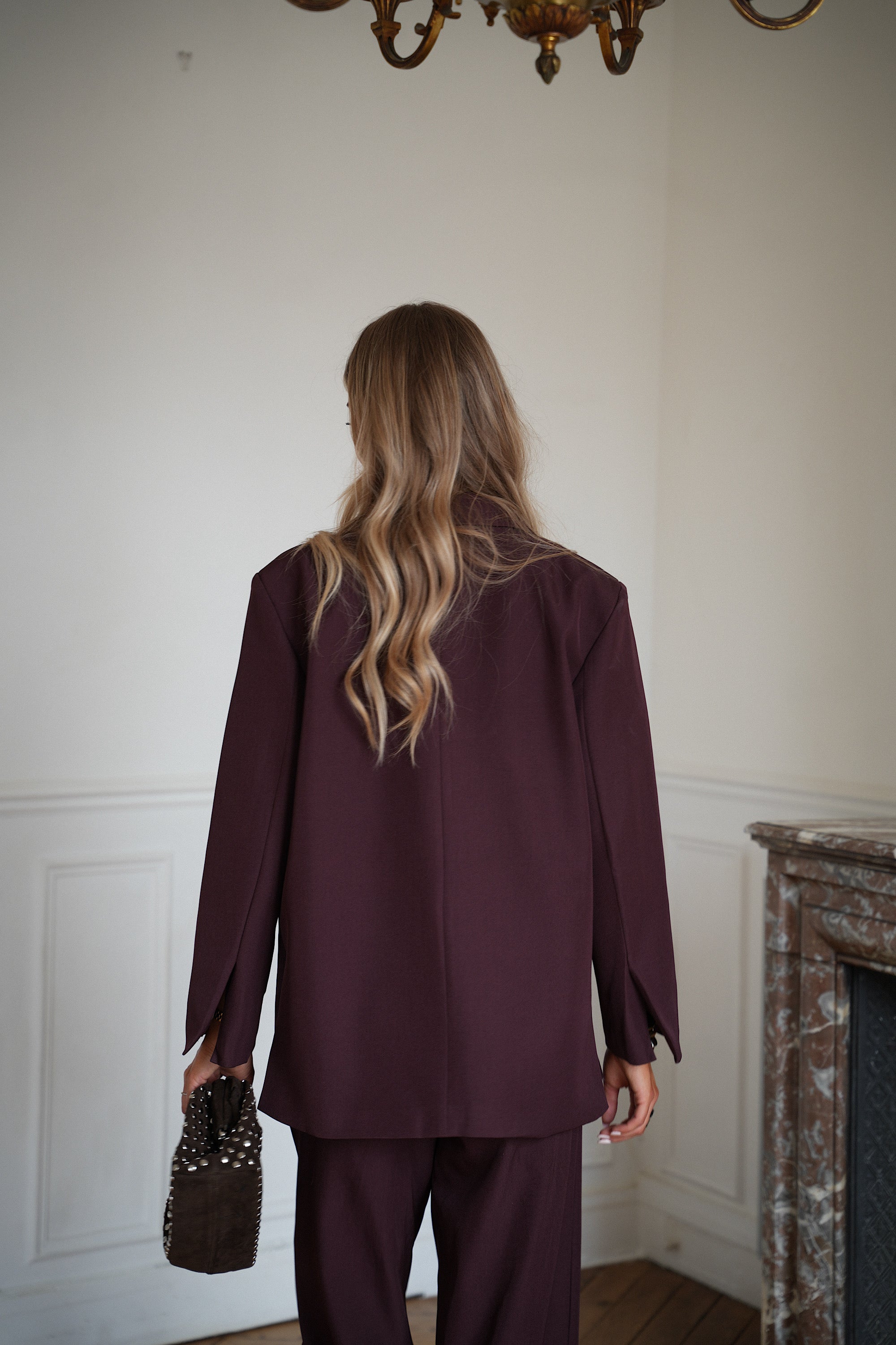 Shana prune - Blazer oversize