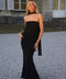 Malo noire - Robe bustier unie
