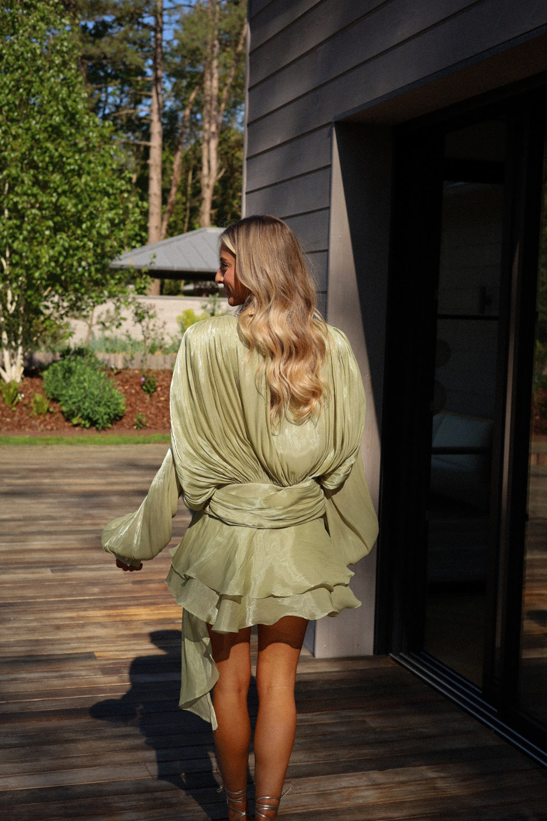 Katie verte - Robe fluide