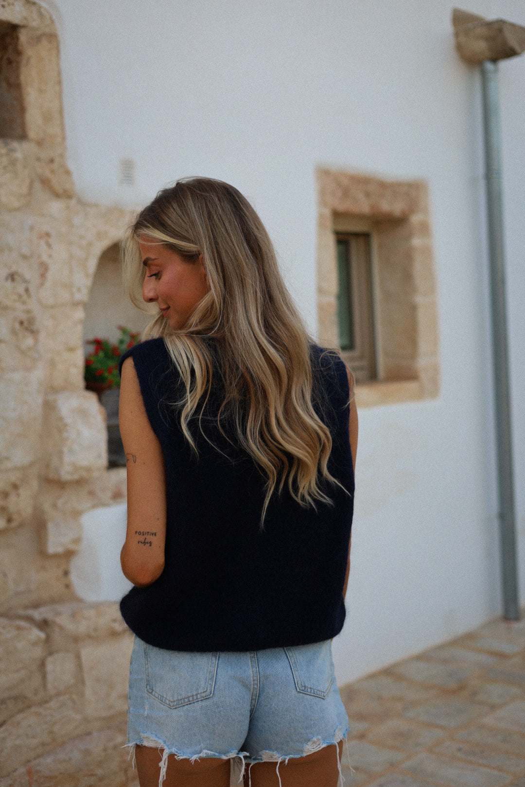 Celys marine - Gilet sans manches
