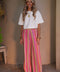 Talia coloré - Pantalon en crochet