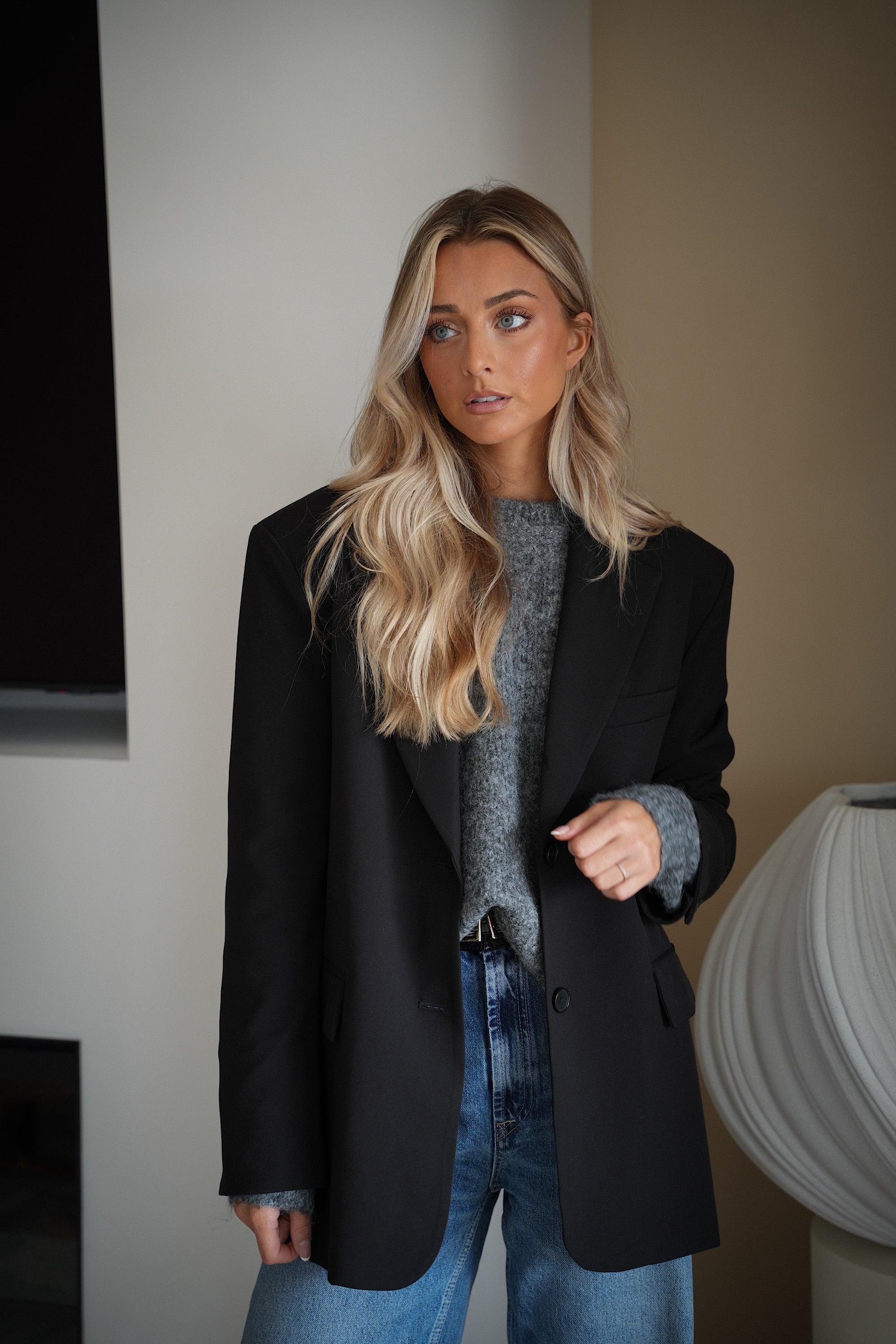 Grayce noire - Veste blazer