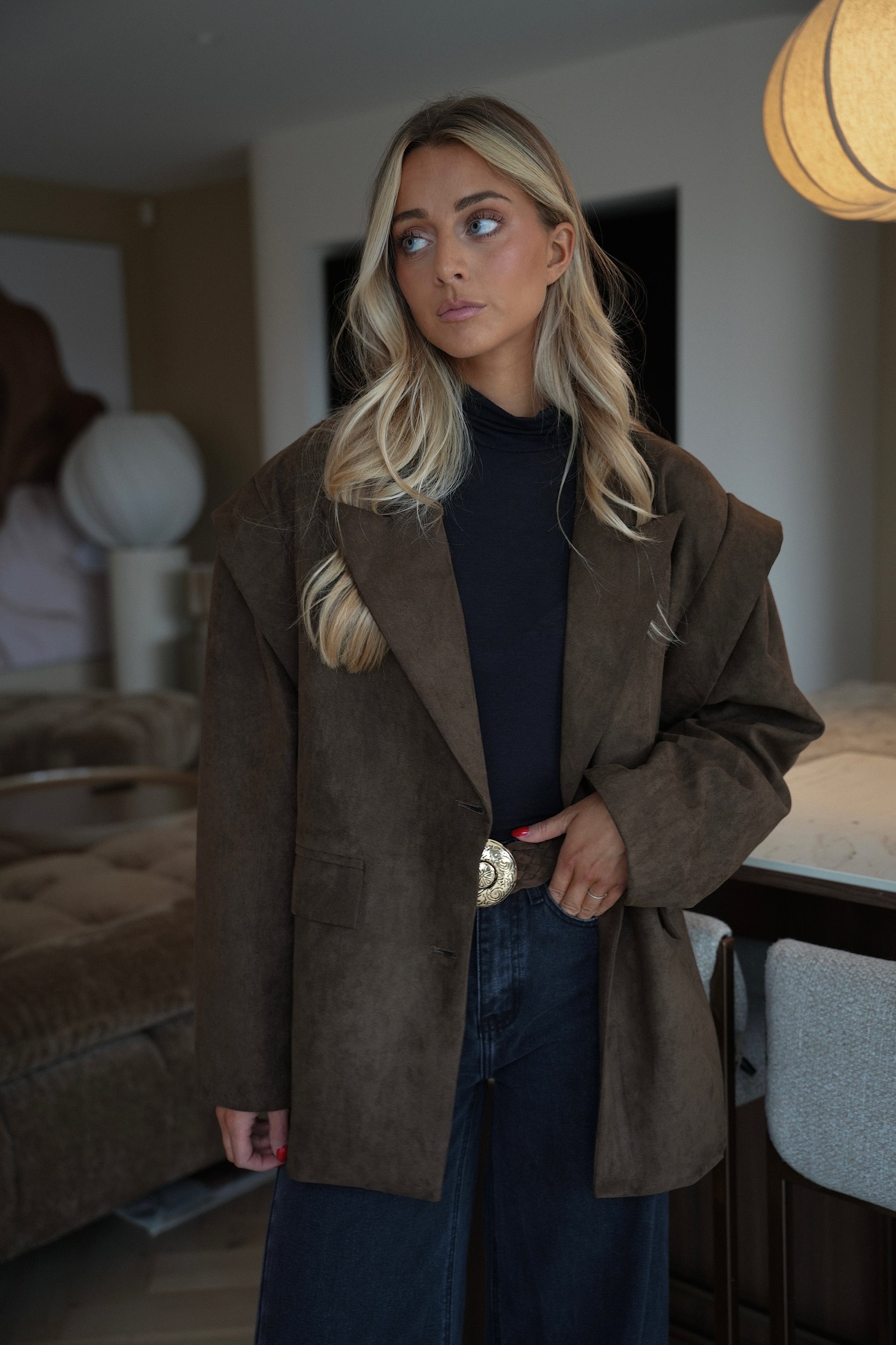 Vicky chocolat - Veste blazer