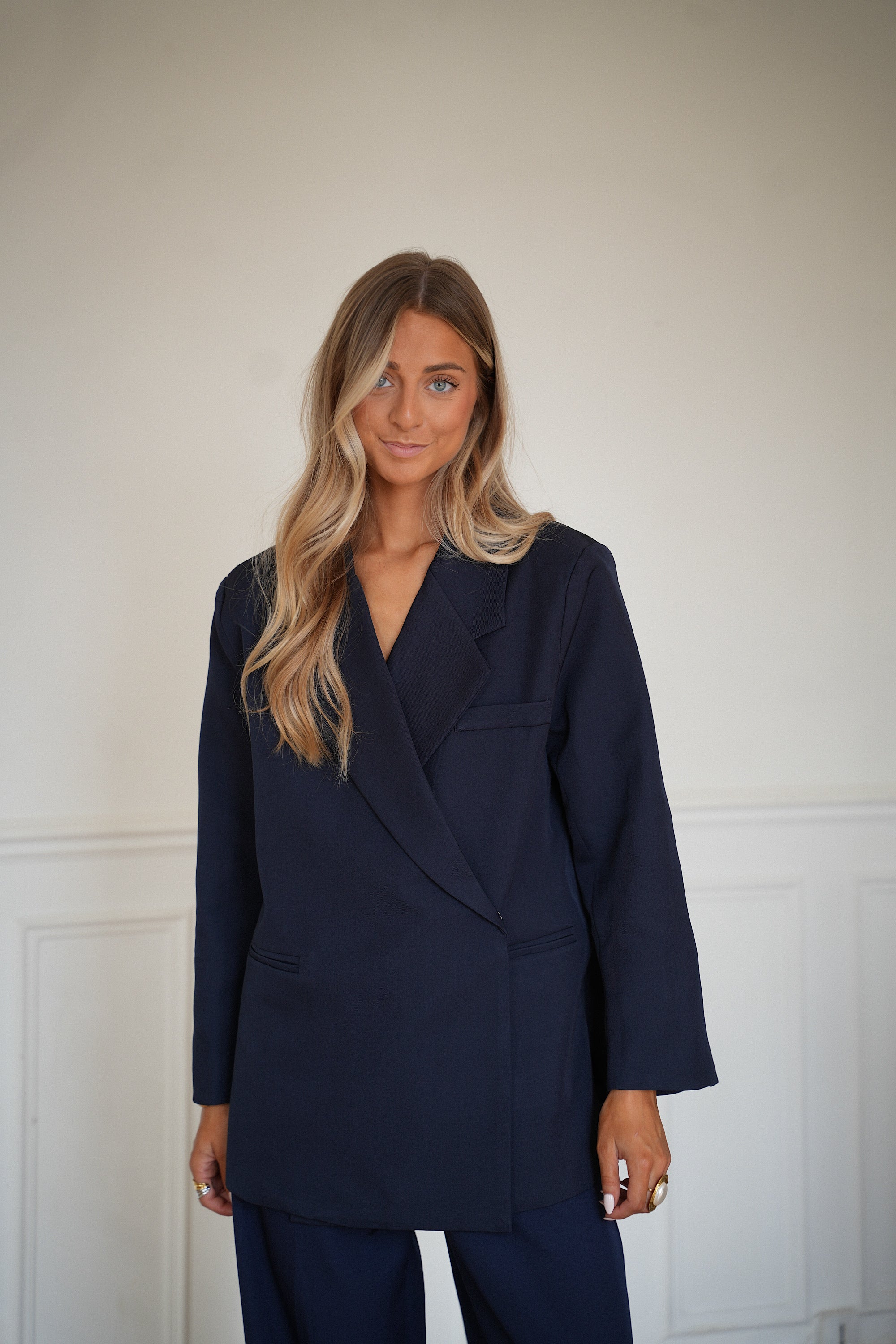 Shana marine - Blazer oversize