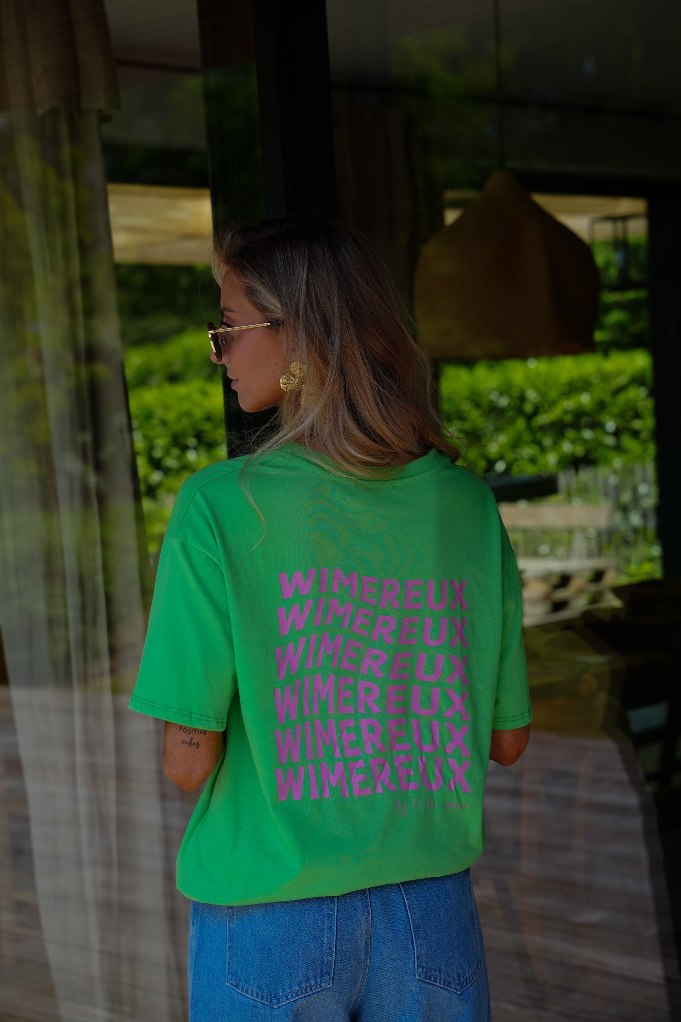 Wimereux vert - T-shirt imprimé