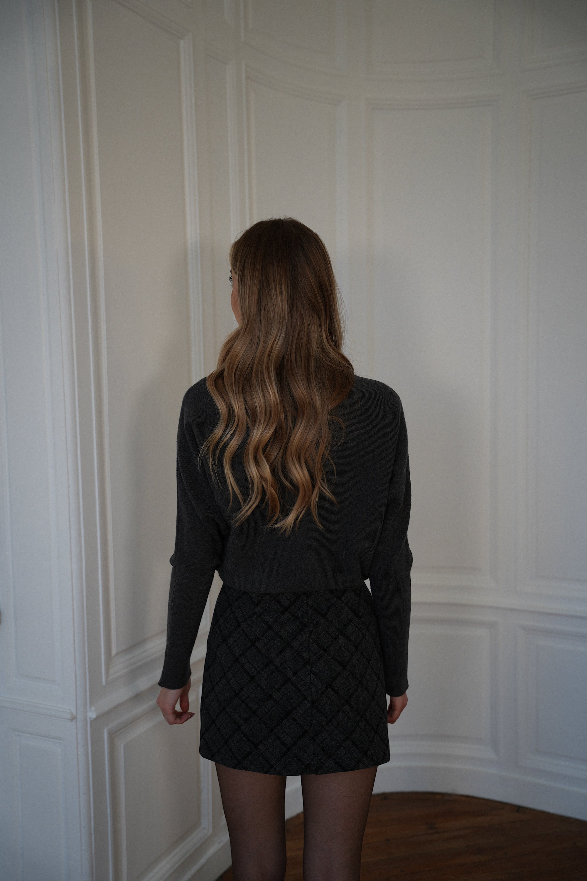 Elian gris - Pull doux