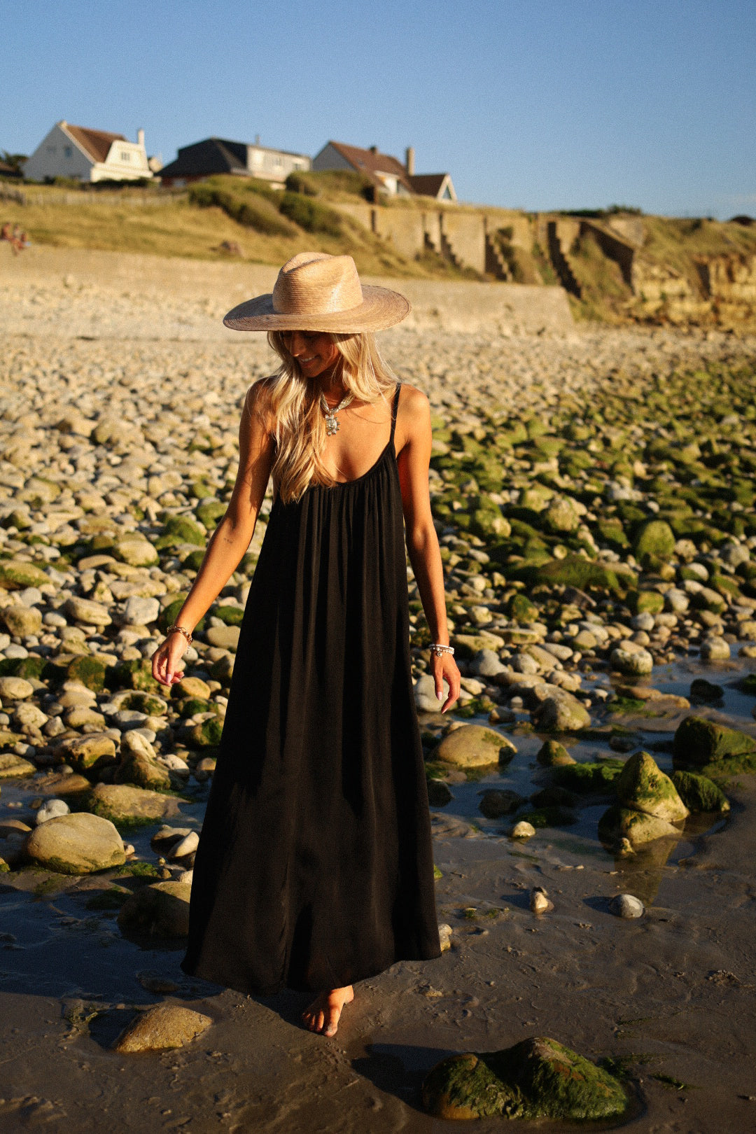 Darcy noire - Robe longue