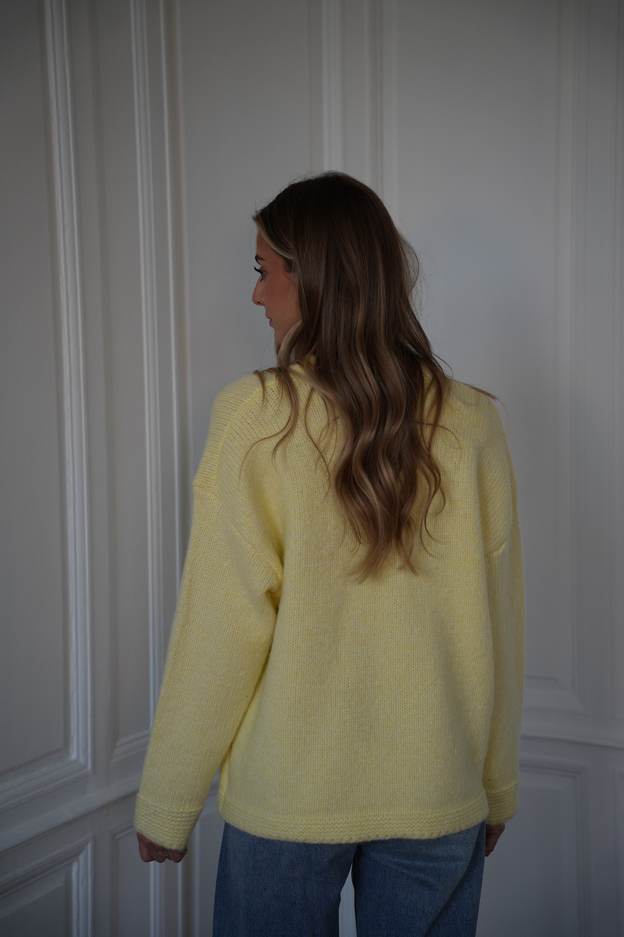 Jazz jaune - Pull ample