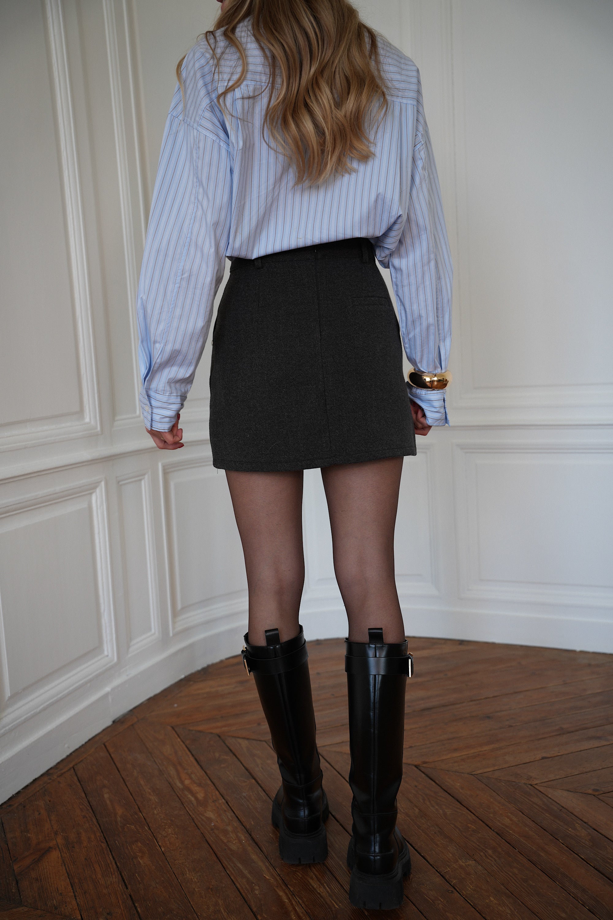 Georgia grise - Jupe-short