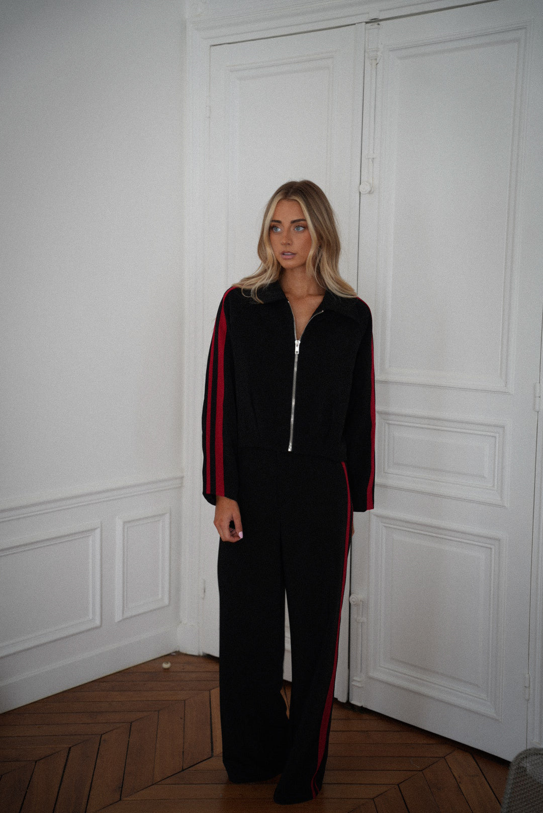 Roxane noir - Pantalon droit
