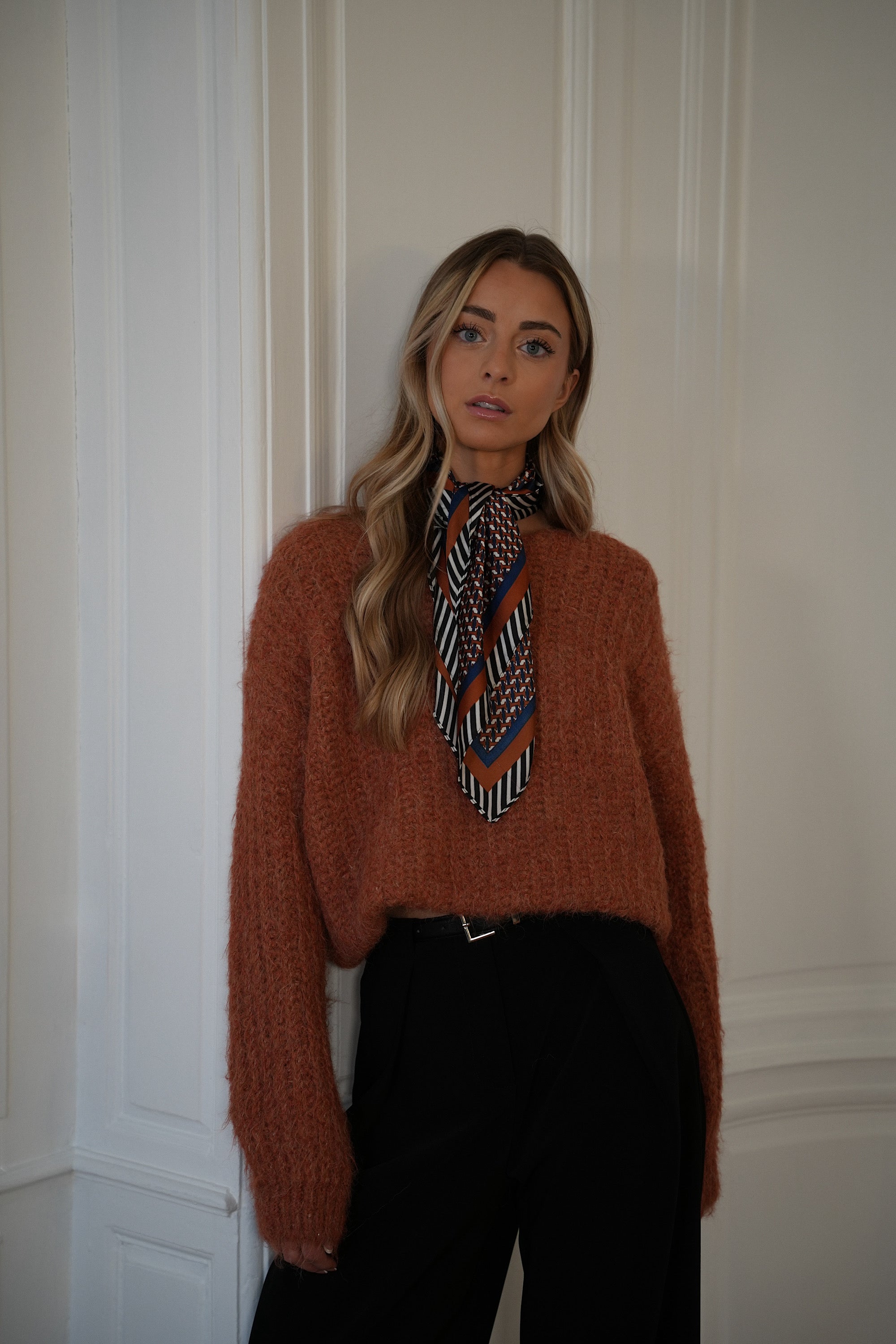 Lila terracotta - Pull ample