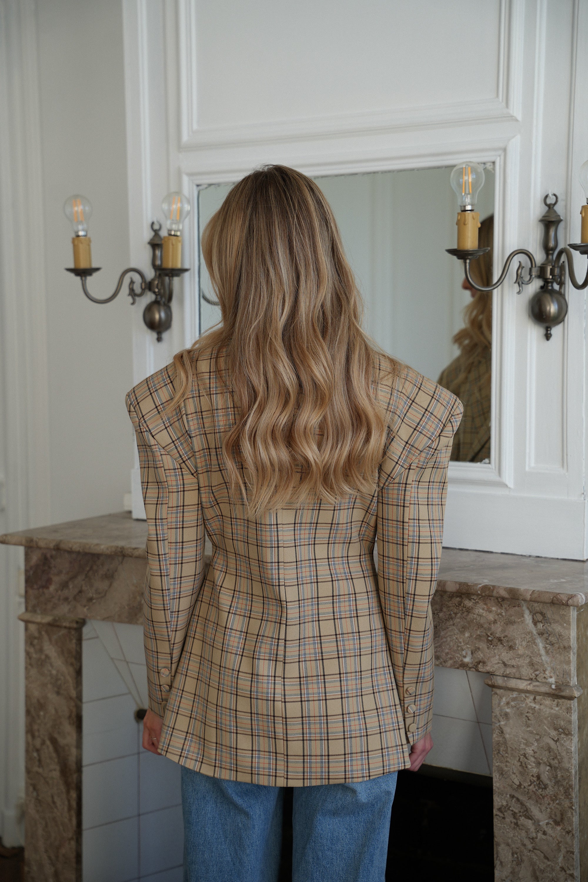 Anaelle beige - Veste blazer