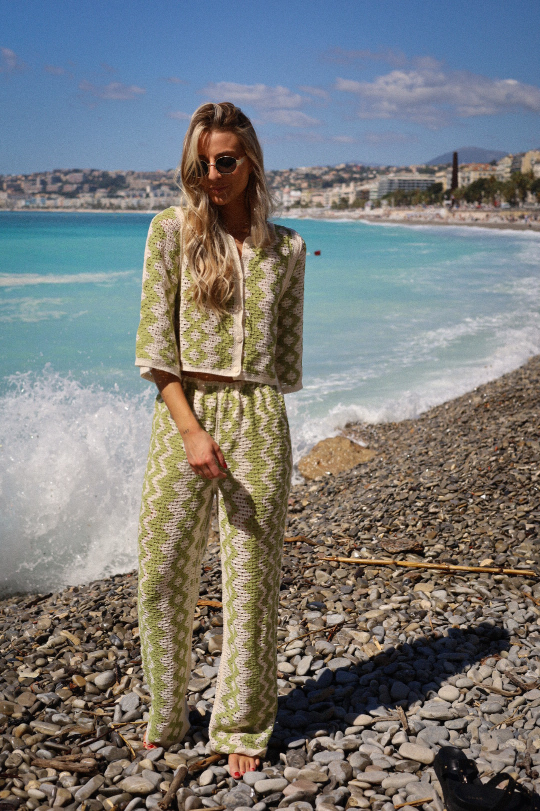 Candice vert - Ensemble crochet