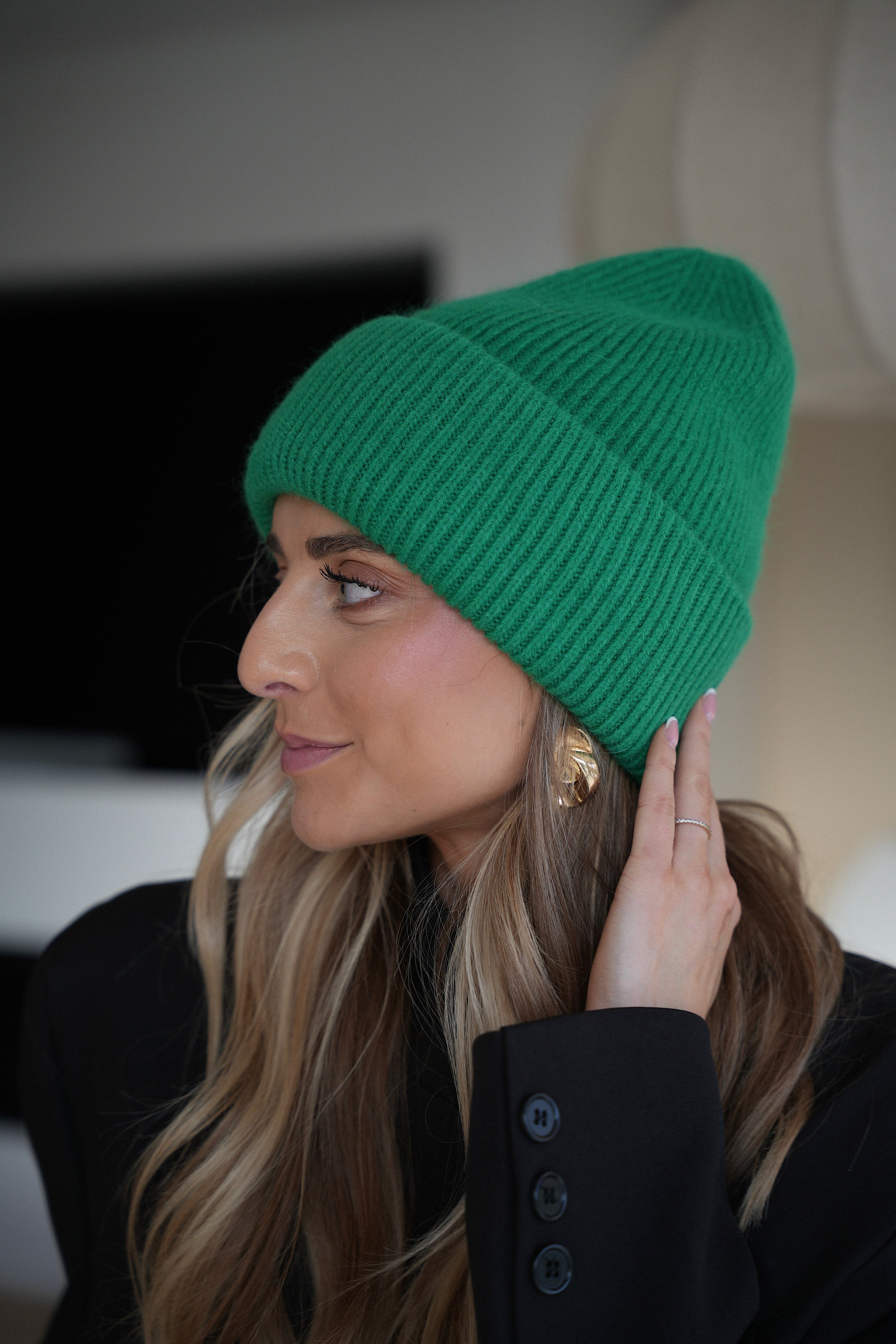 Aveline vert - Bonnet doux