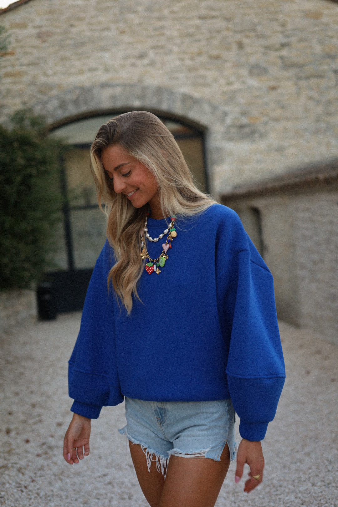 Jessika bleu - Sweat-shirt