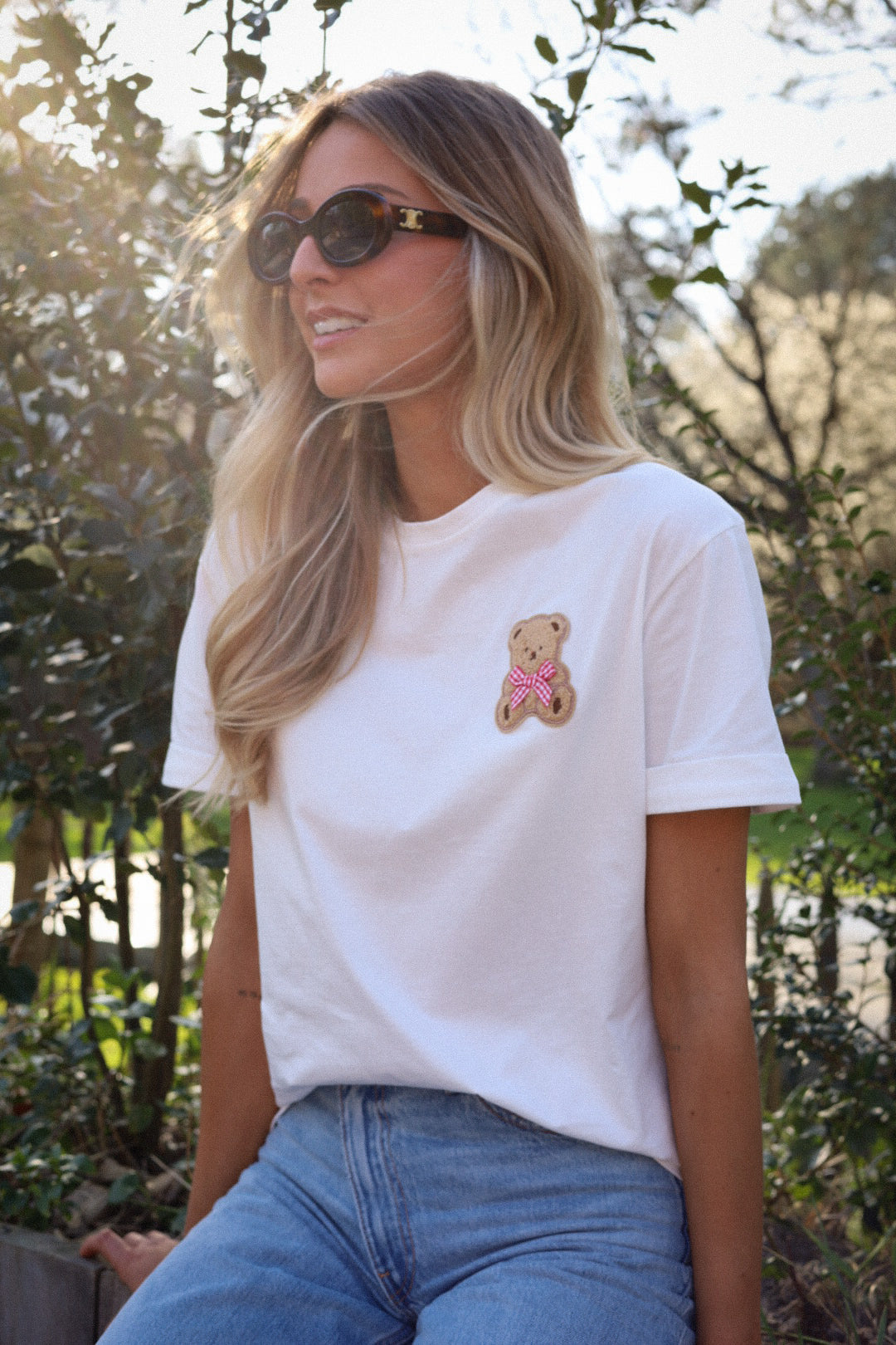 Koda blanc - T-shirt nounours
