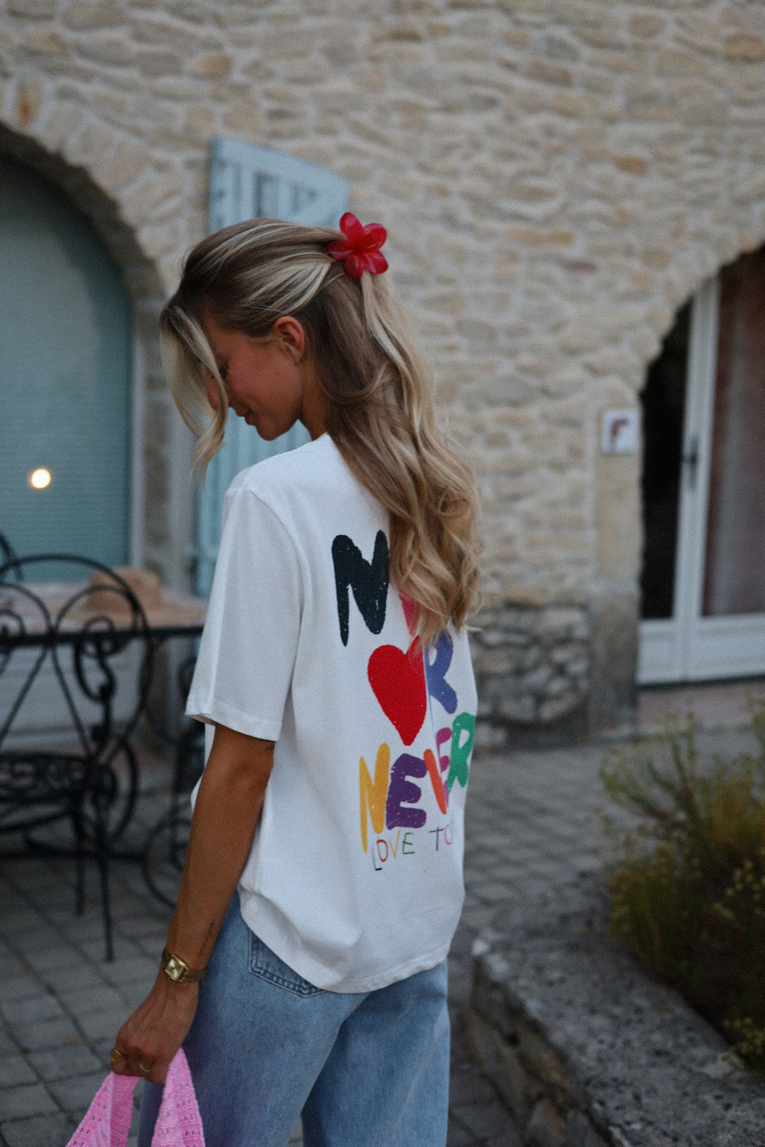 Achille blanc - T-shirt imprimé