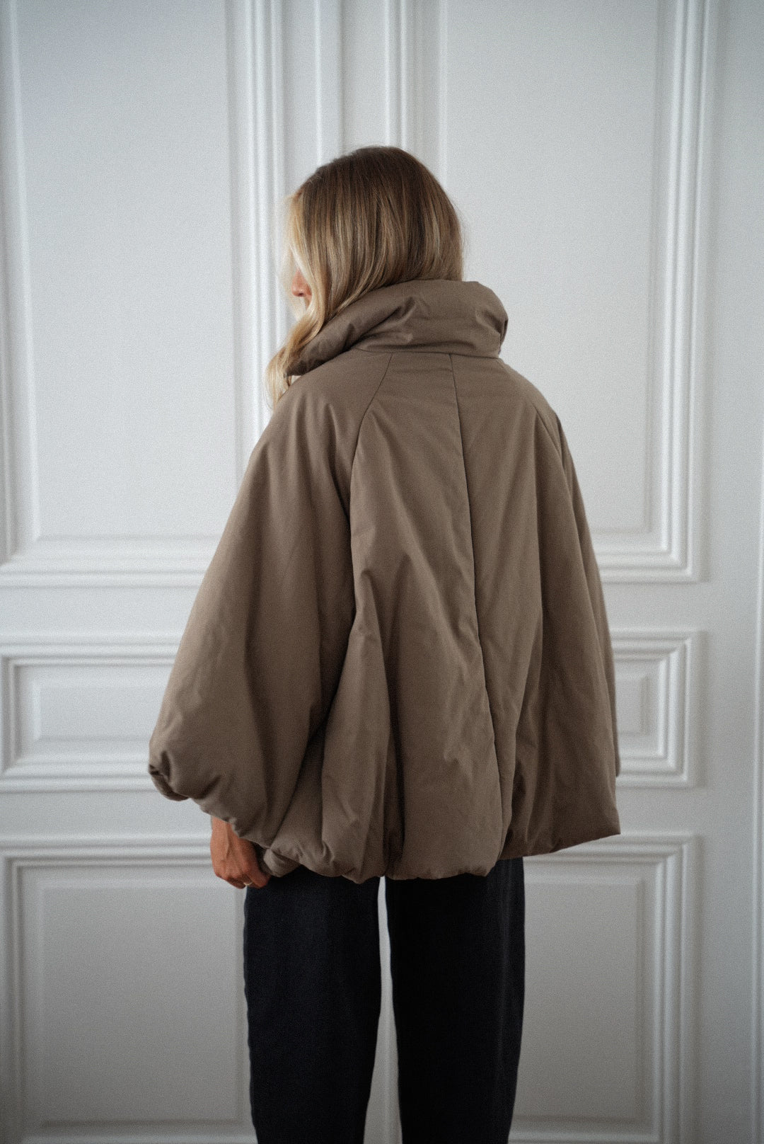 Montaine kaki - Manteau oversize