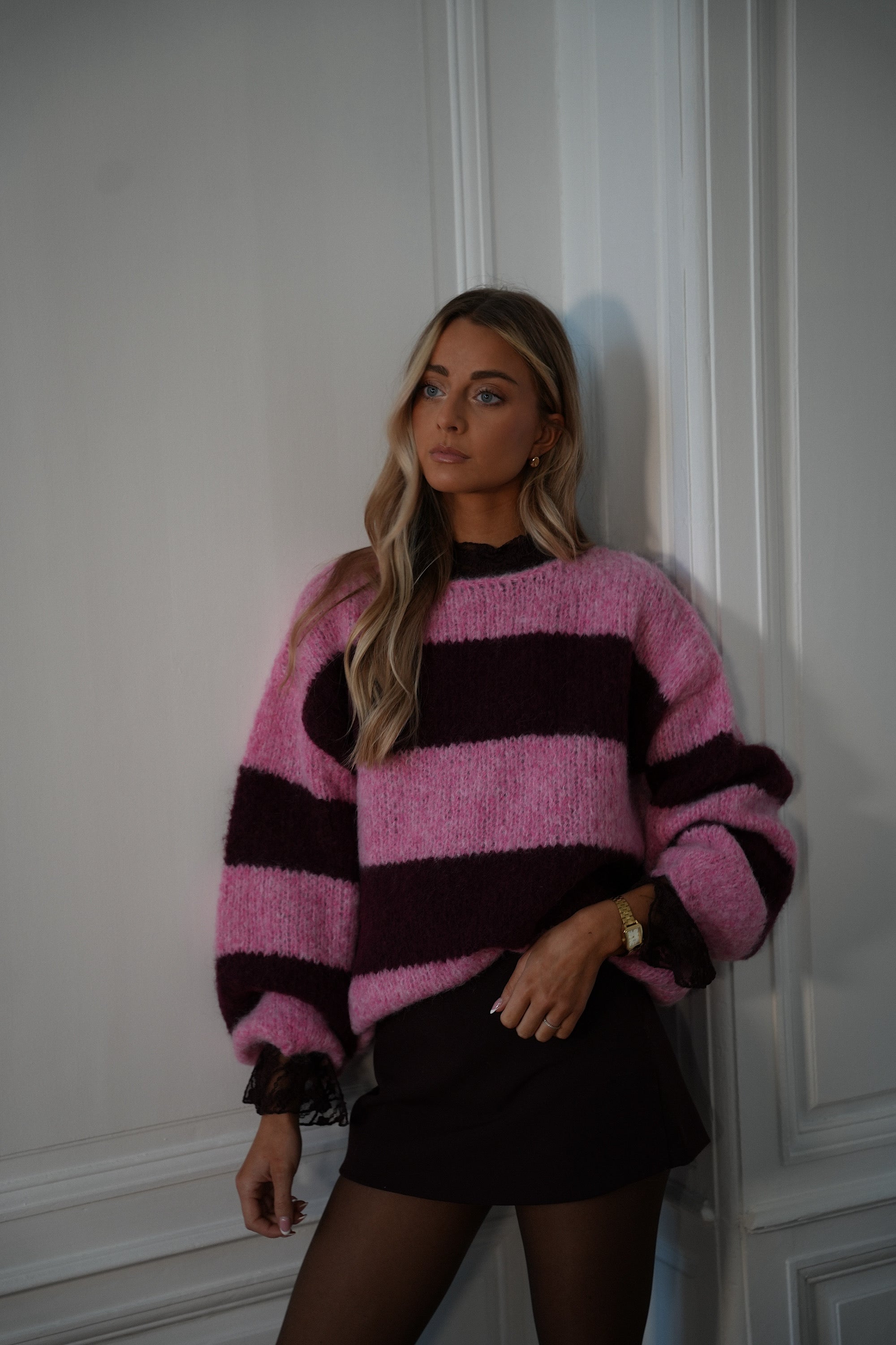 Julie rose - Pull rayé