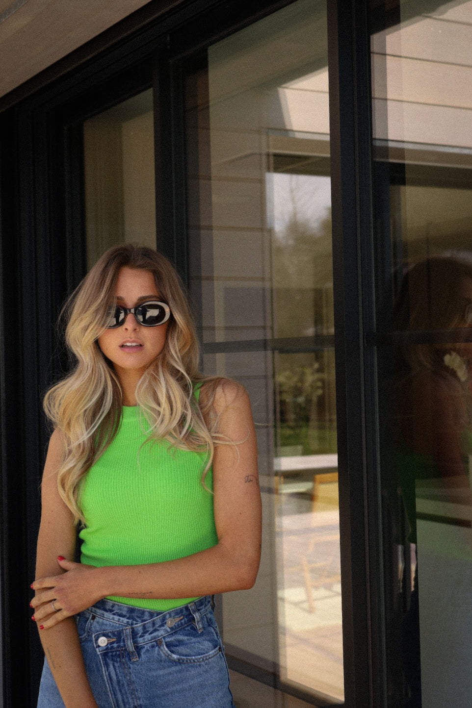 Fedi vert - Top sans manches