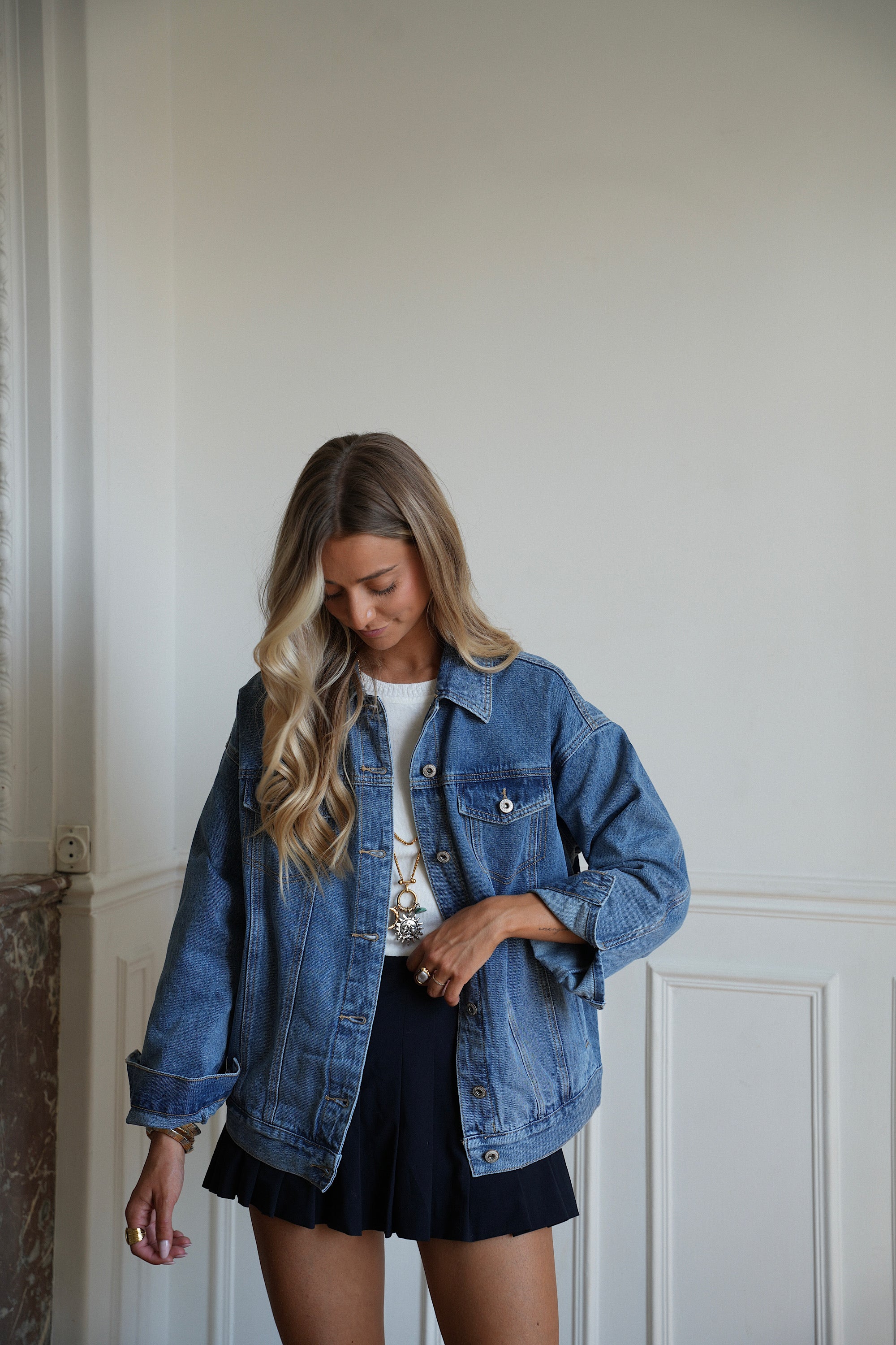 Monika bleue - Veste en jean