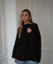 Liliane chocolat - Pull ample