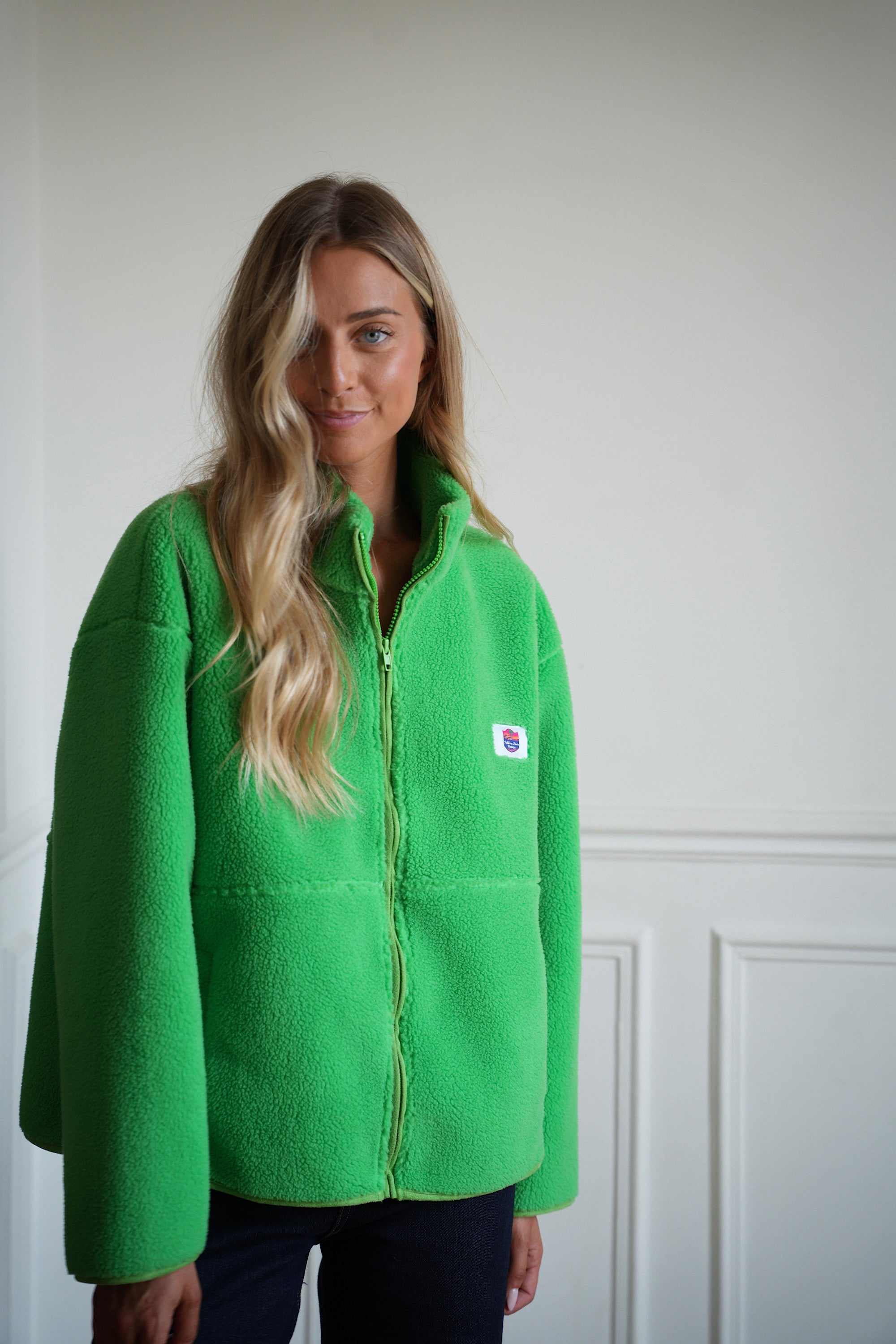 Olya verte - Veste polaire