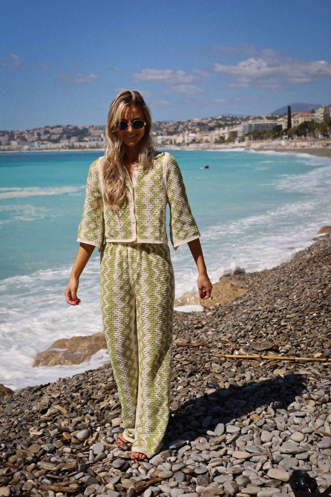 Candice vert - Ensemble crochet