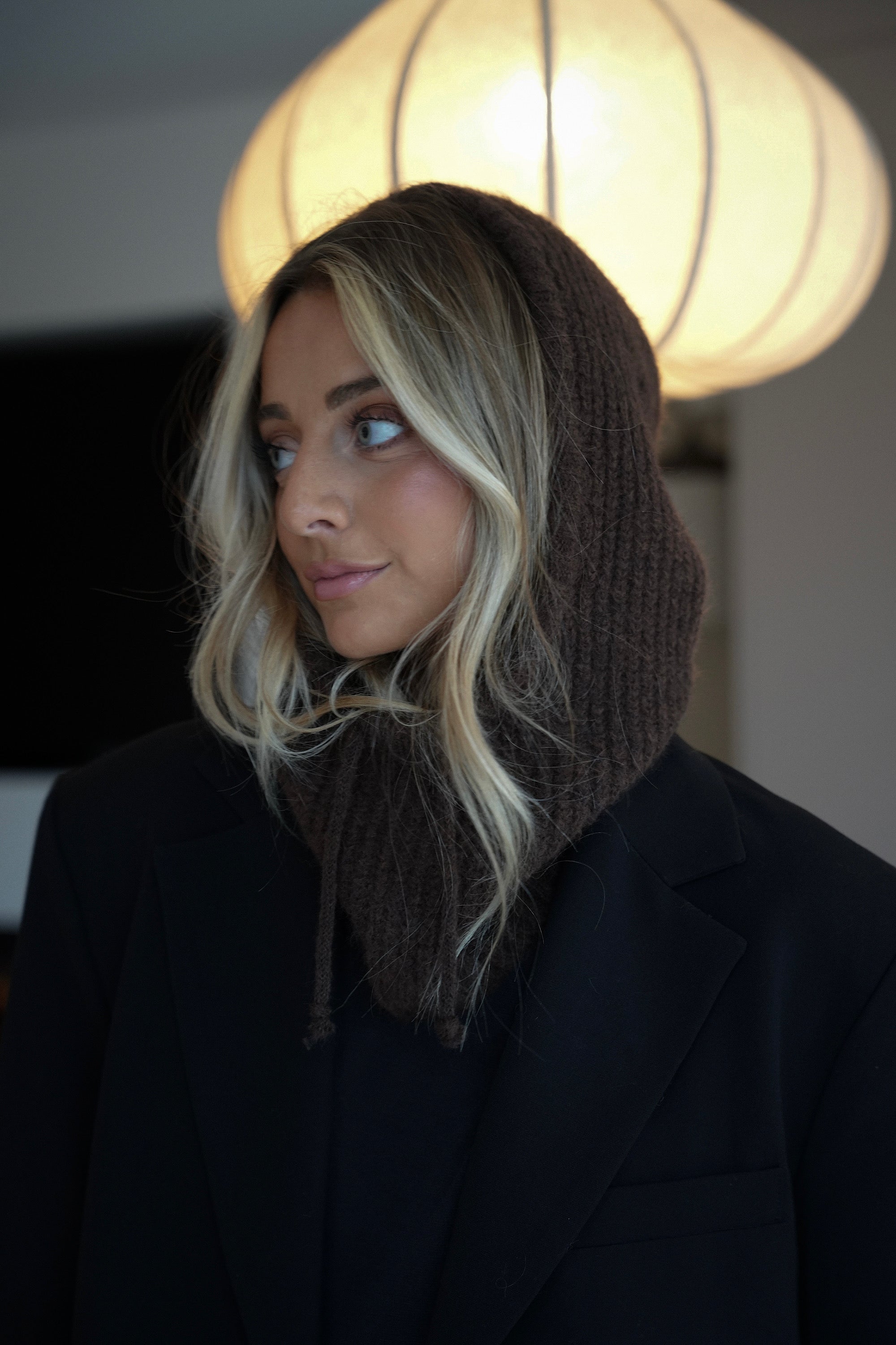 Milie chocolat - Cagoule douce