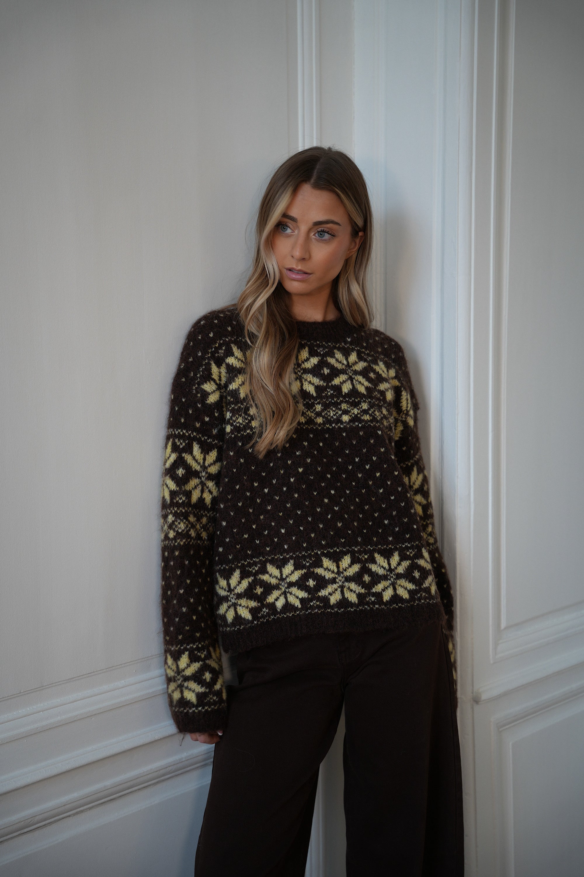 Teddy chocolat - Pull doux