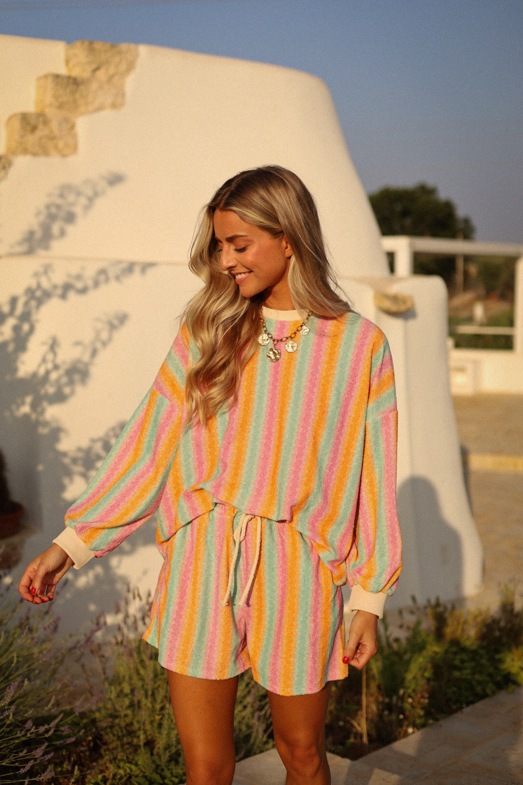 Paije coloré - Short éponge