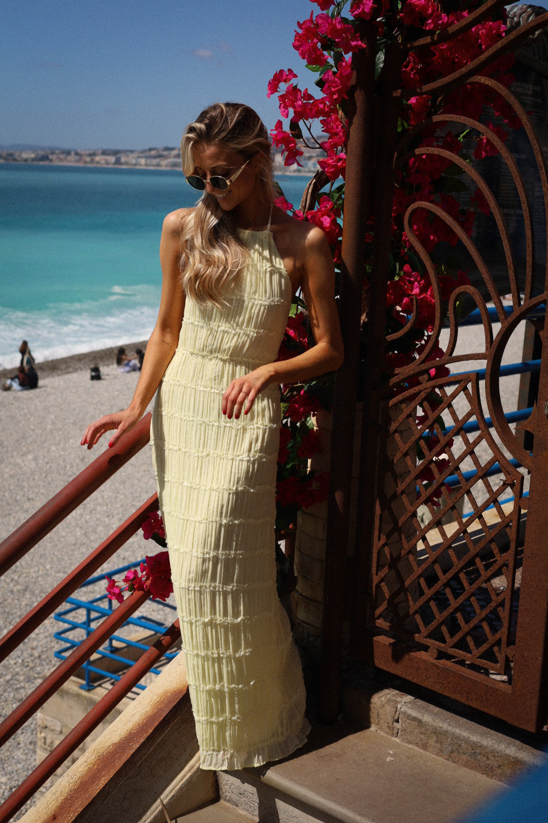 Miranda jaune - Robe longue