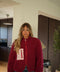 Judie rouge - Veste polaire