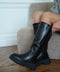 Lolita noires - Bottes en similicuir