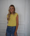 Polino jaune - Pull sans manches