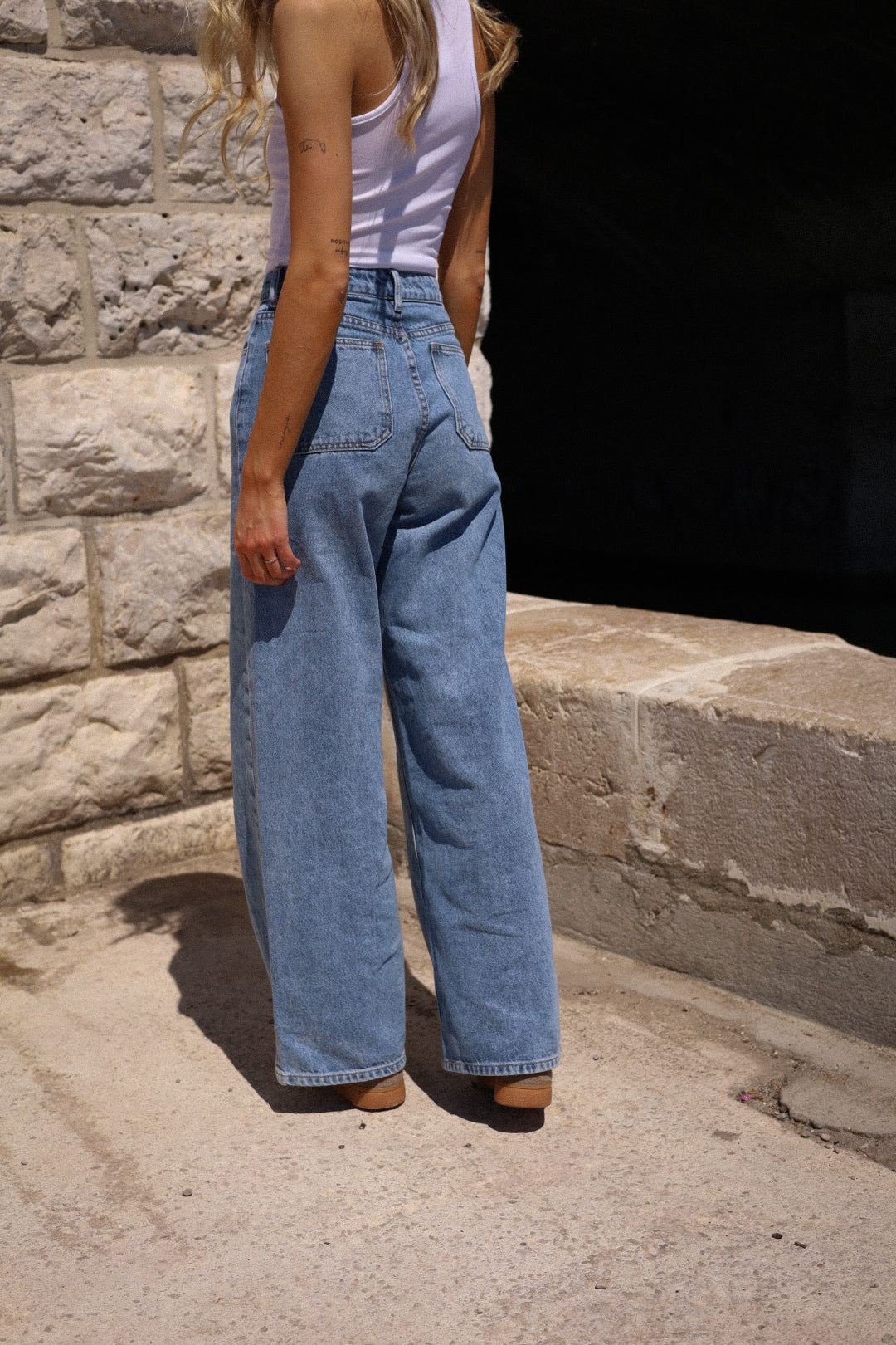 Meridie bleu - Jean droit