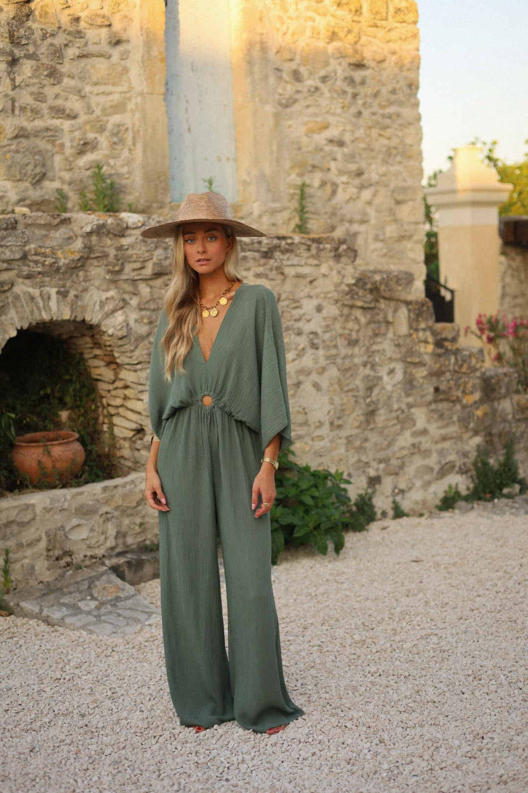 Lima kaki - Combinaison ample