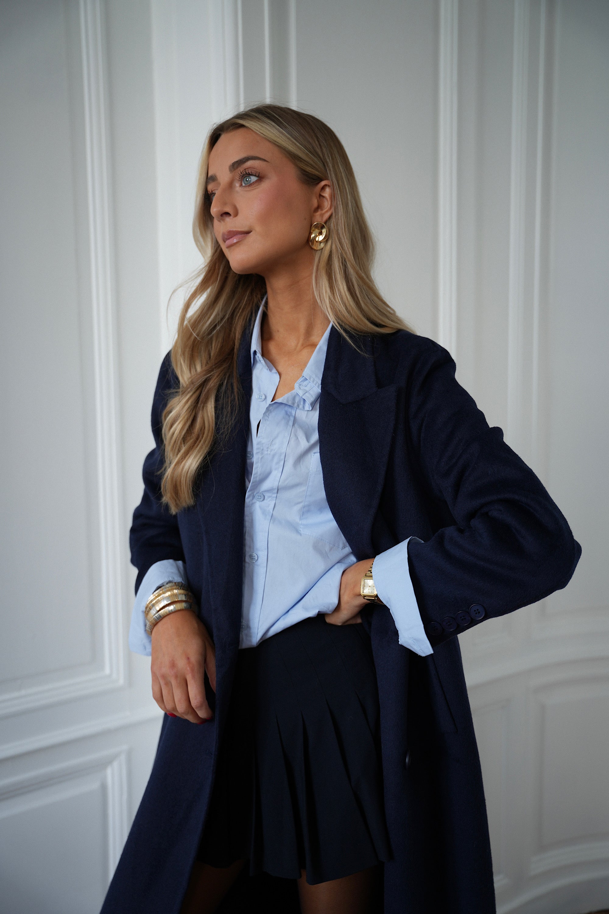 Isis marine - Manteau long