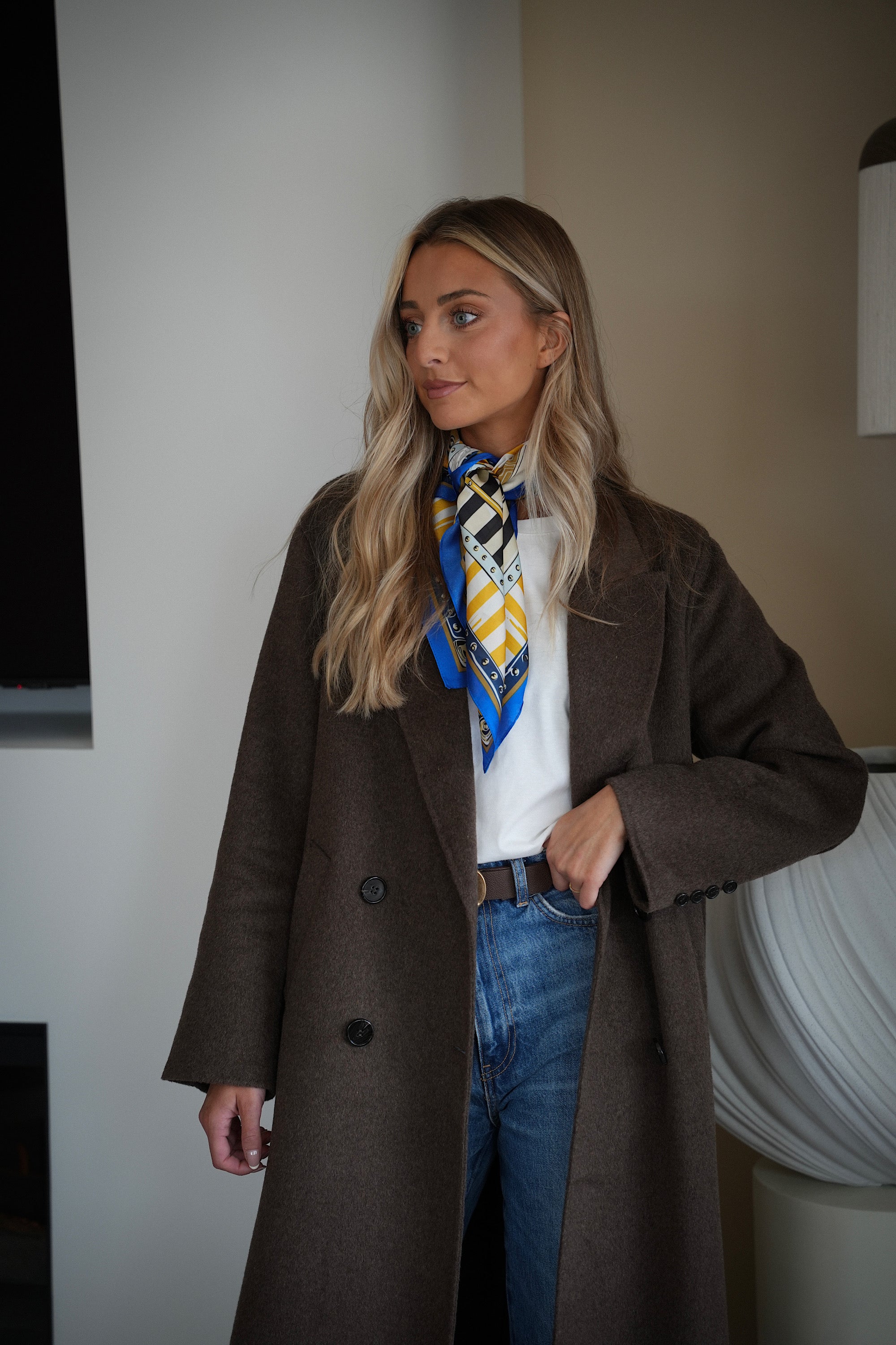 Isabel chocolat - Manteau long