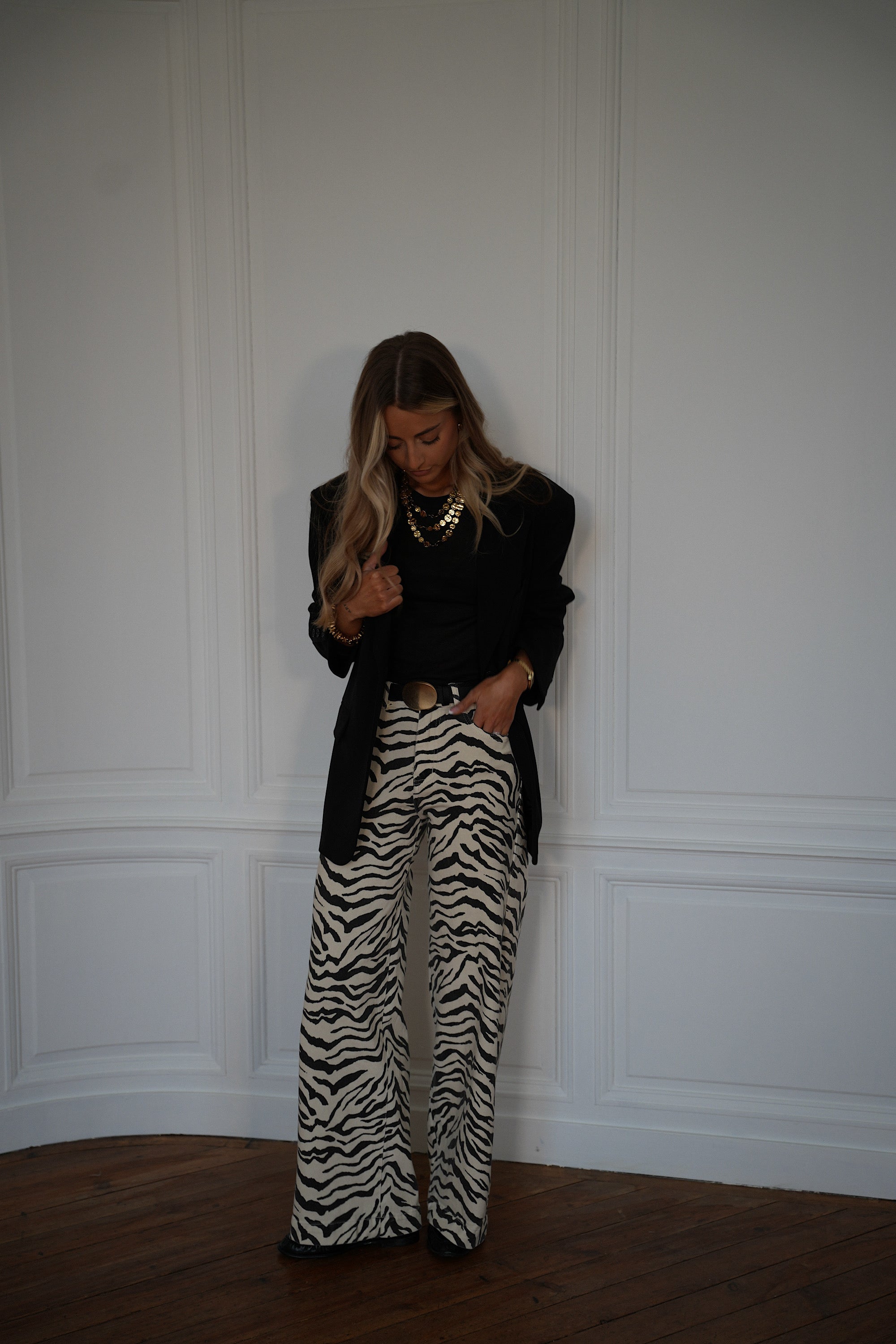 Mady zèbre - Jean droit