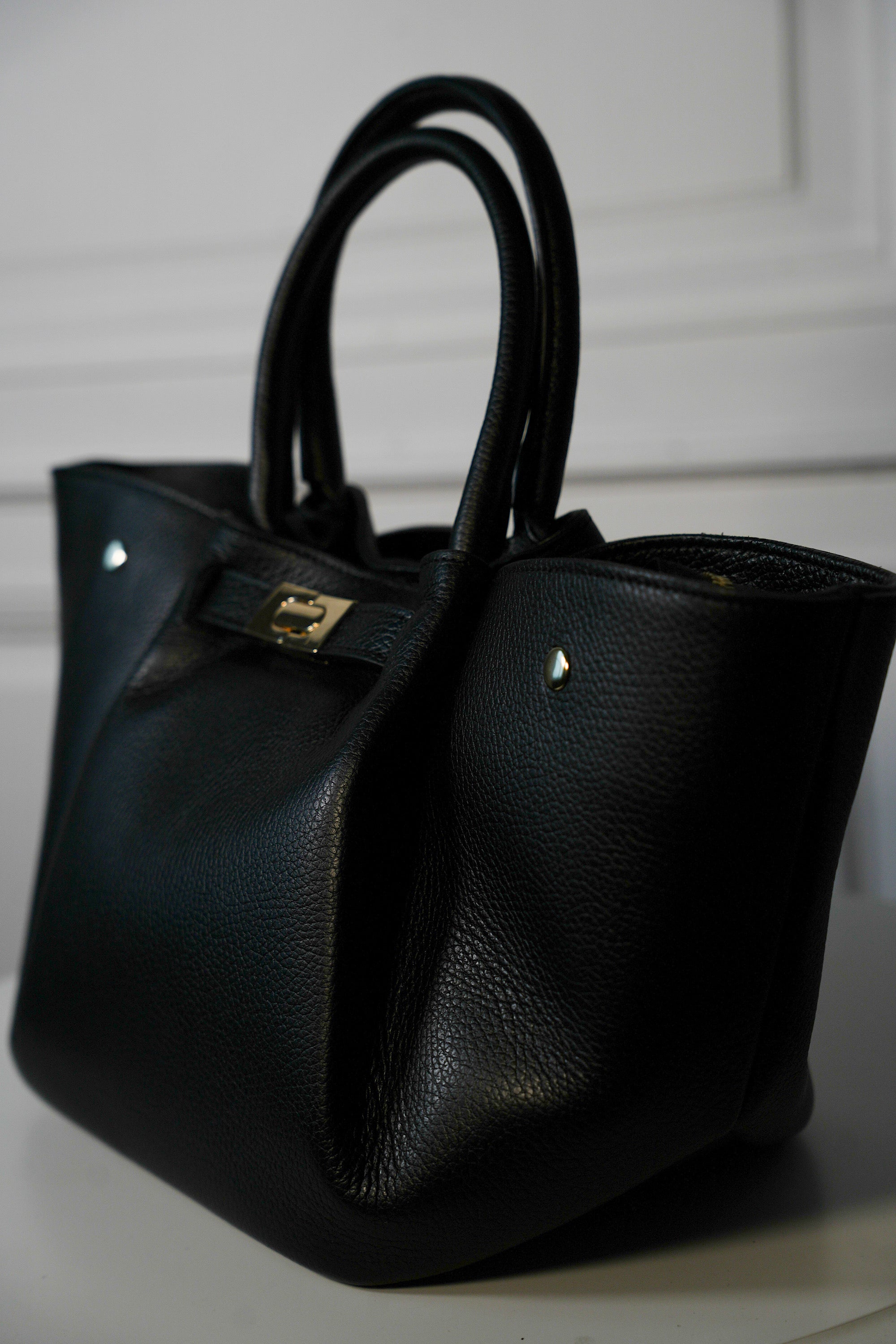 Cynthia noir - Sac en cuir