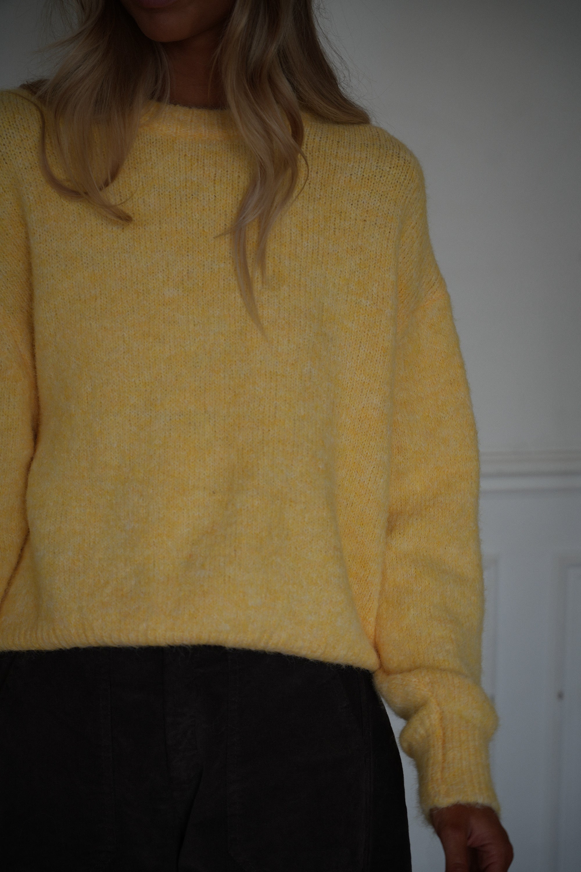 Bilal jaune - Pull doux